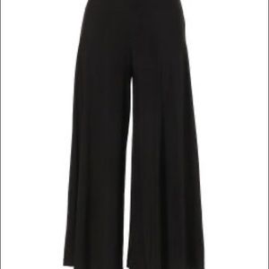 NWT WMN Coco Bianco Black Wide Leg Plazzo Pant Med